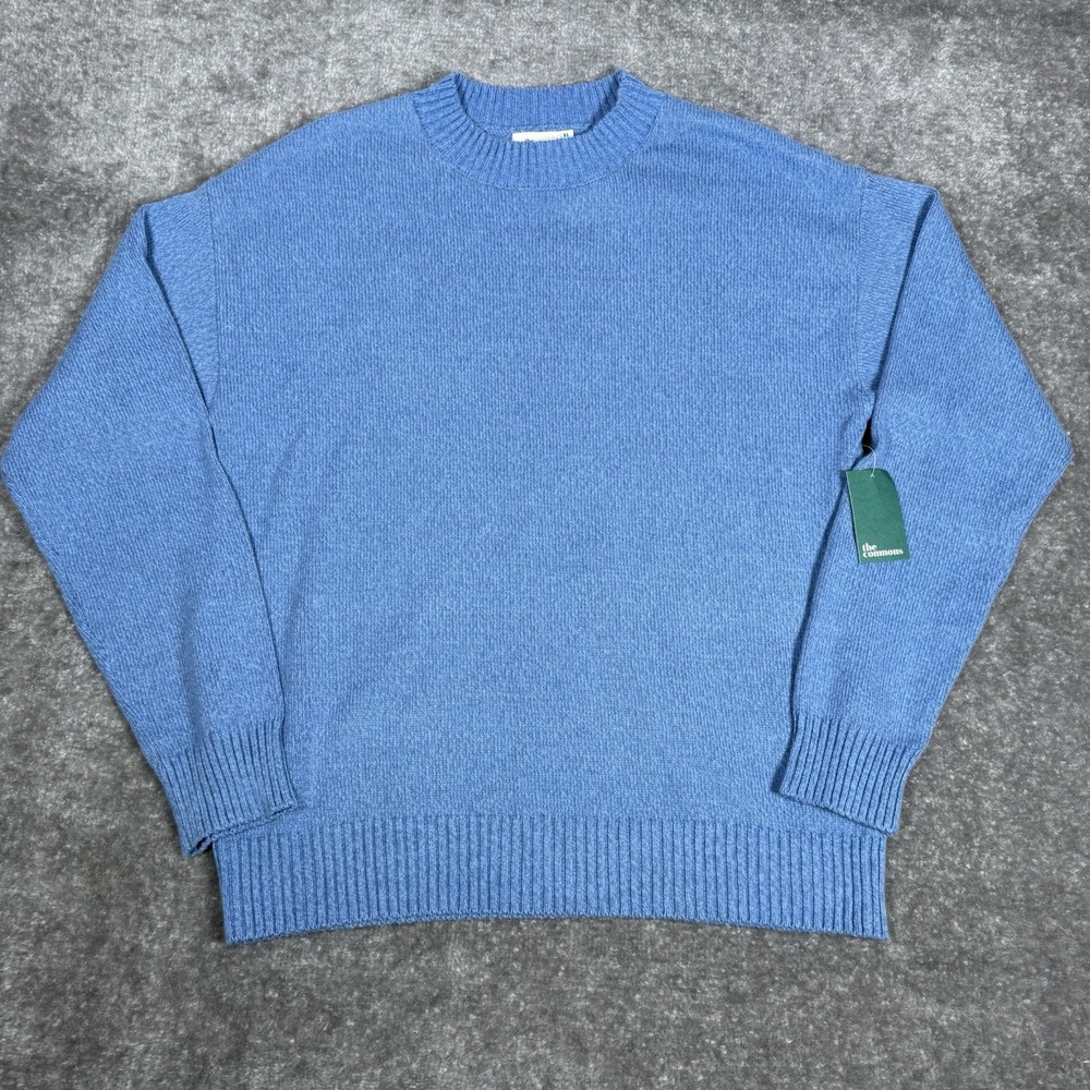 The‎ Commons Sweater Women's XL 16-18 Blue Long Sleeve High Neck Stitch Fix Cozy